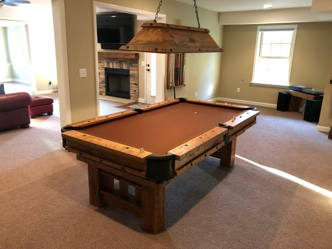 Log Pool Tables Grizzly